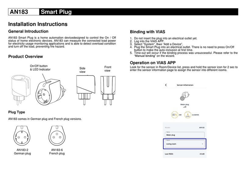 EVERSPRING AN183 User manual