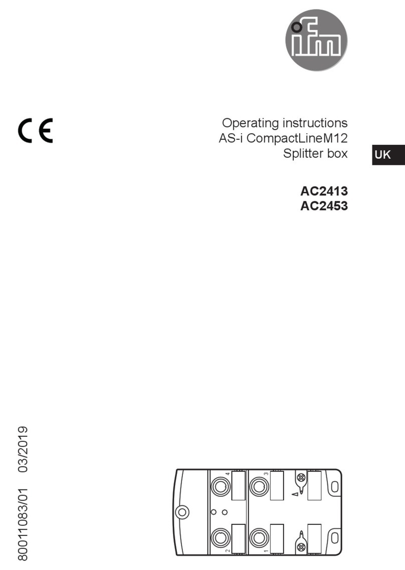 IFM AS-i CompactLineM12 AC2413 operating instructions
