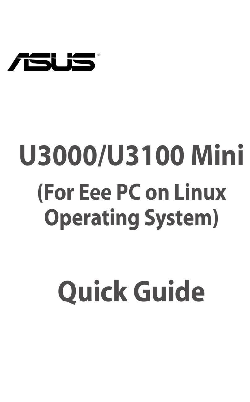 Asus My Cinema U-3000 User manual