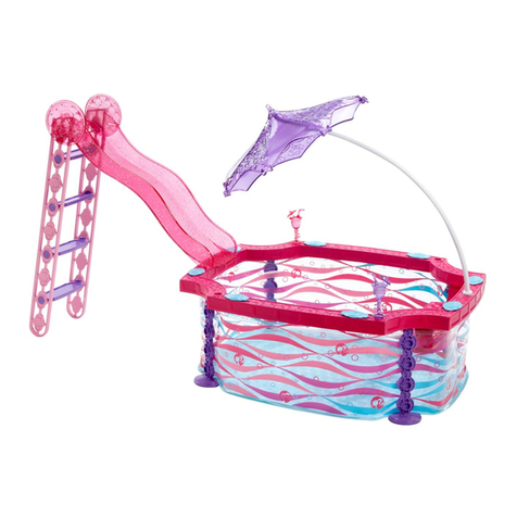 Mattel Barbie BDF56 User manual