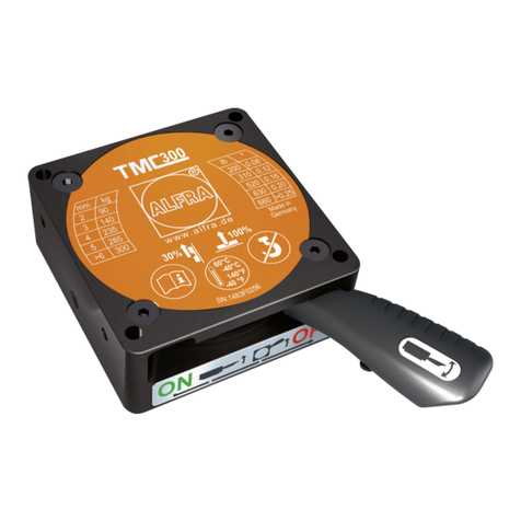 ALFRA TMC 300 operating instructions