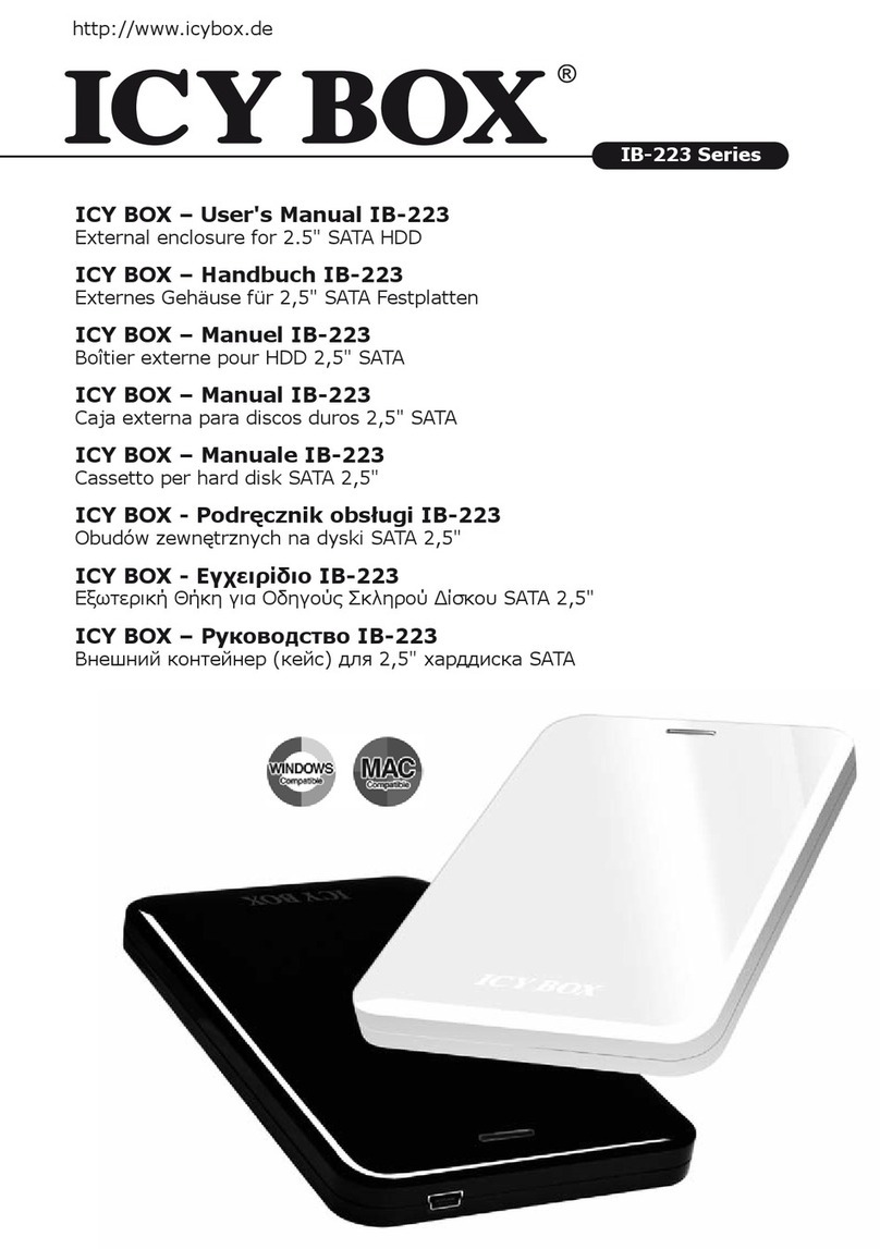 Icy Box IB-223 Series user manual