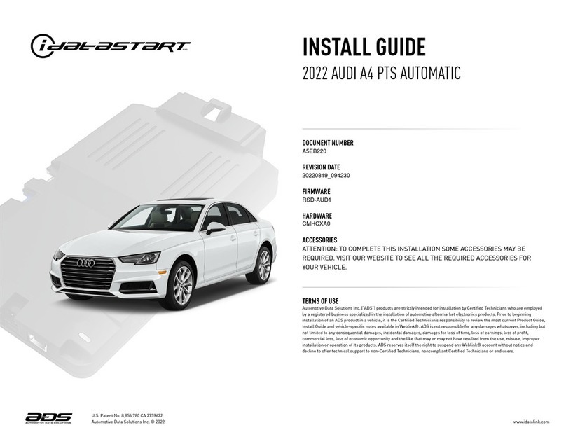 ADS idatastart CMHCXA0 User manual