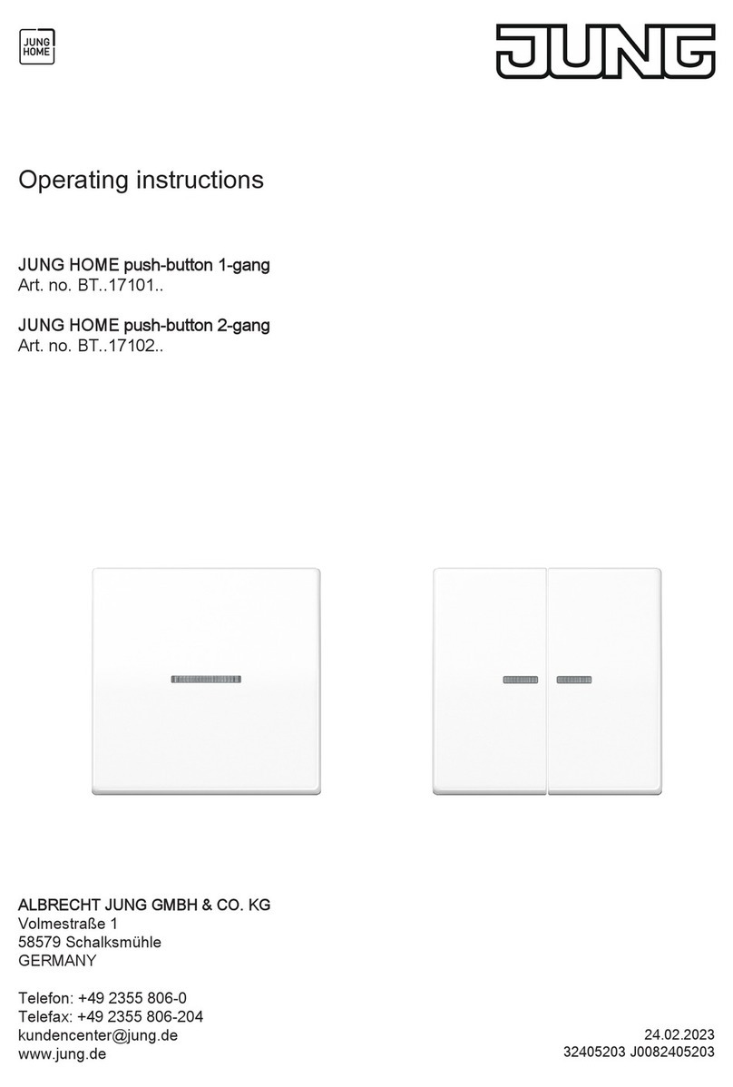 Jung Home User manual Jung Home User manual