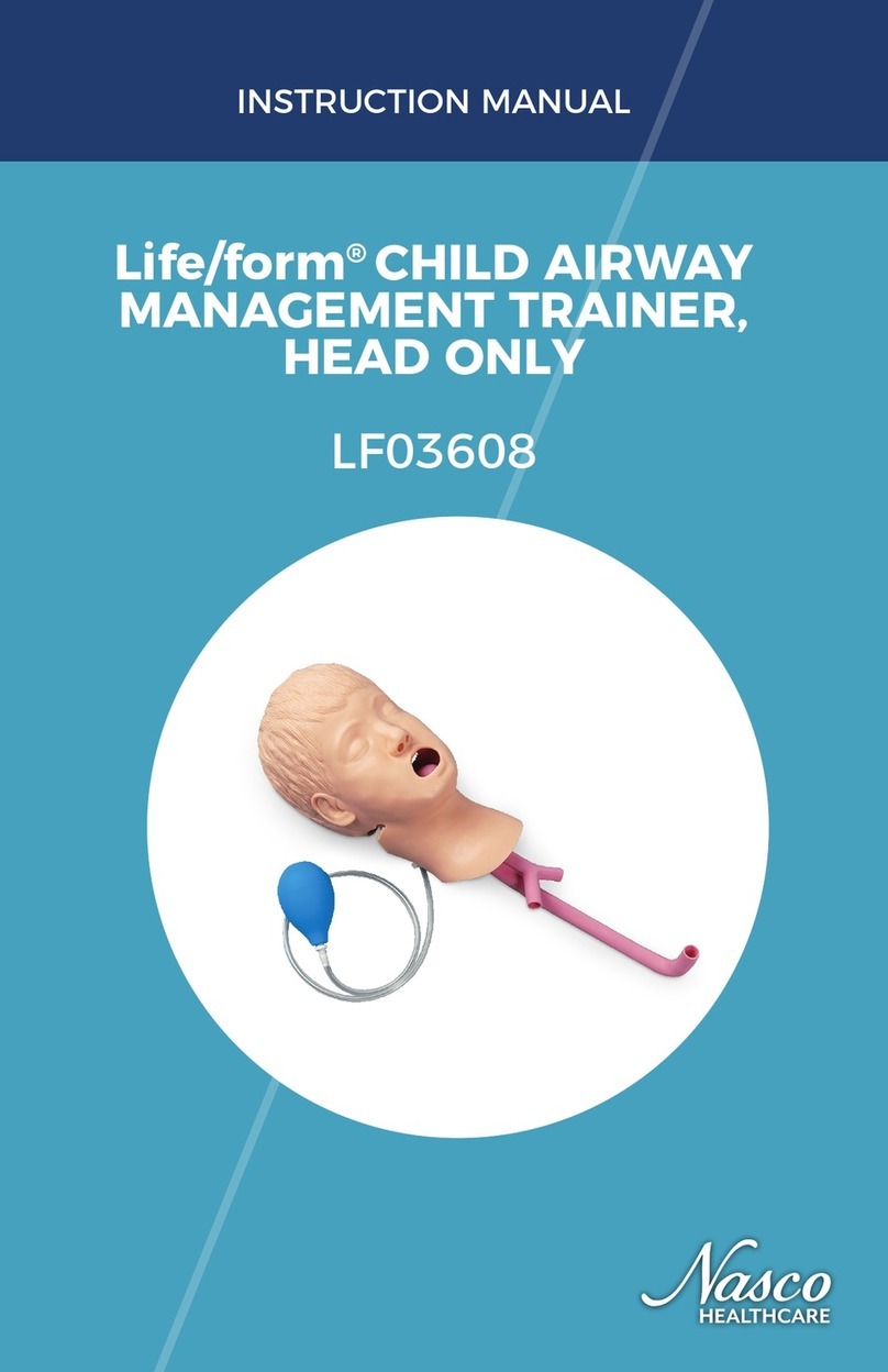 Nasco Healthcare Life/form LF03608 instruction manual