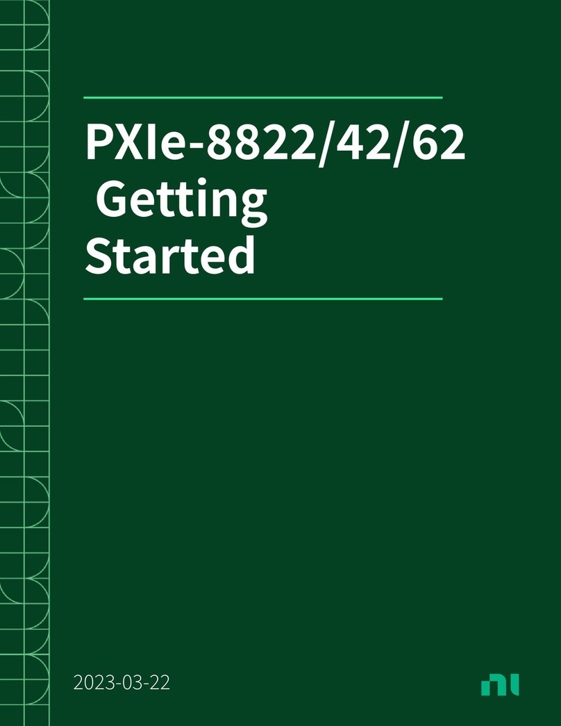 National Instruments PXIe-8822 User manual