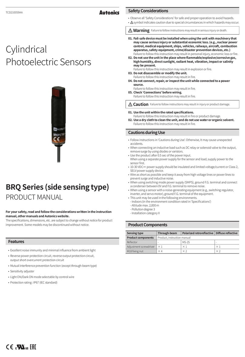Autonics BRQ Series User manual