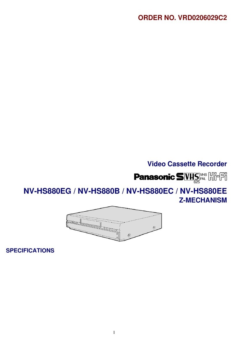 Panasonic NV-HS880EG User manual