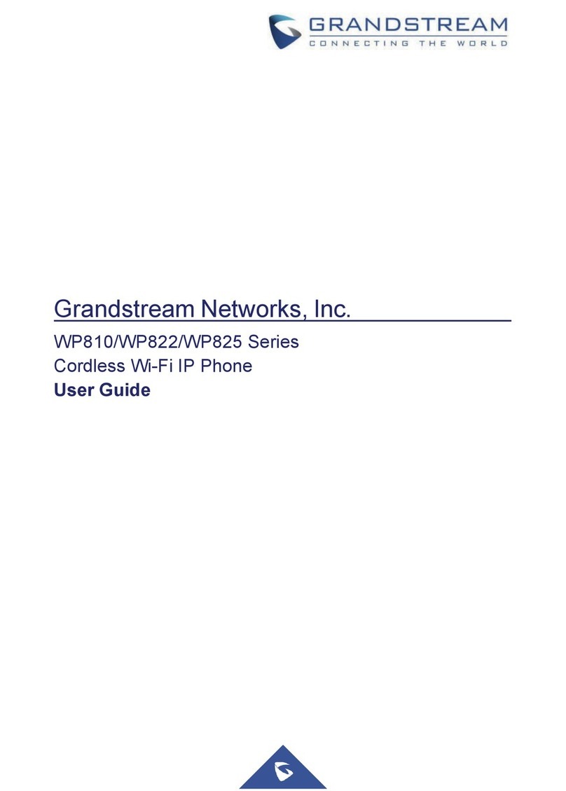 Grandstream Networks WP810 user guide