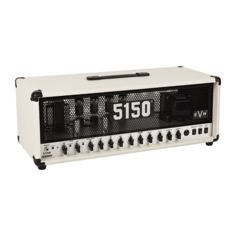 Evh 5150 ICONIC Series owner's manual