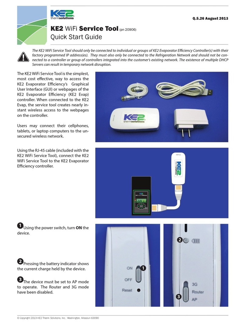 KE2 Therm Solutions 20906 quick start guide