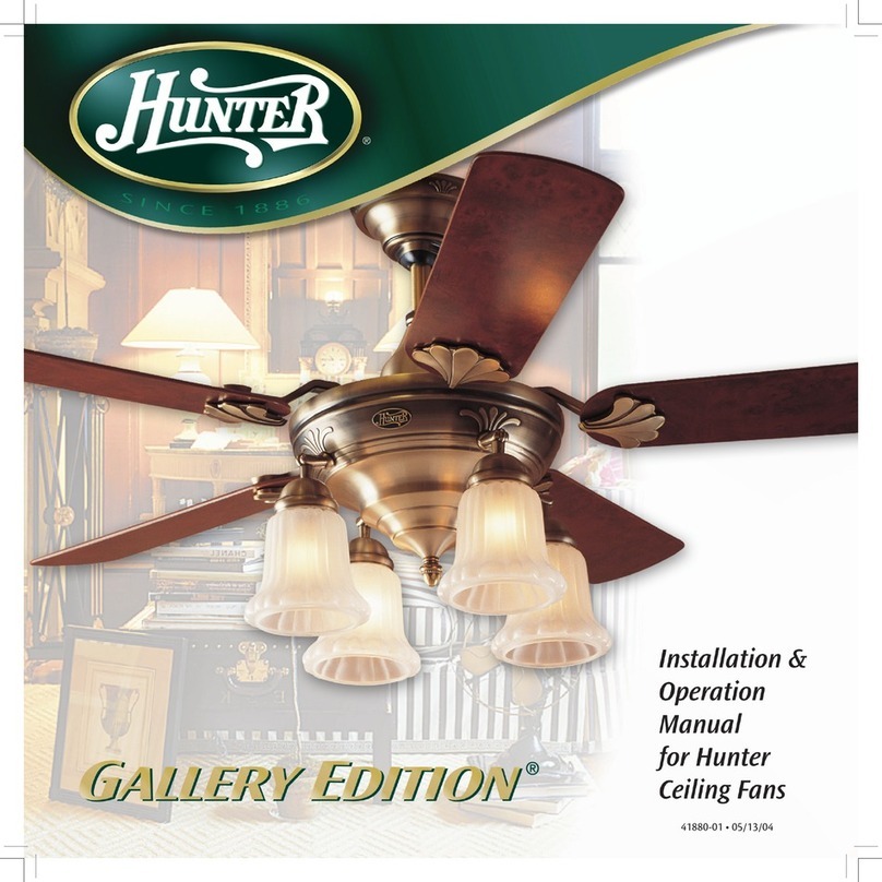 Hunter Gallery Edition User manual