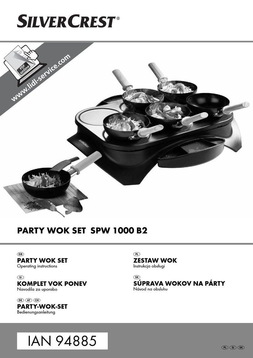 Silvercrest SPW 1000 B2 operating instructions