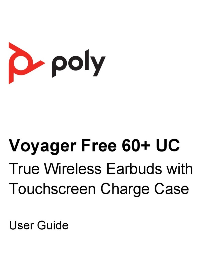 Poly VOYAGER FREE 60+ UC user guide