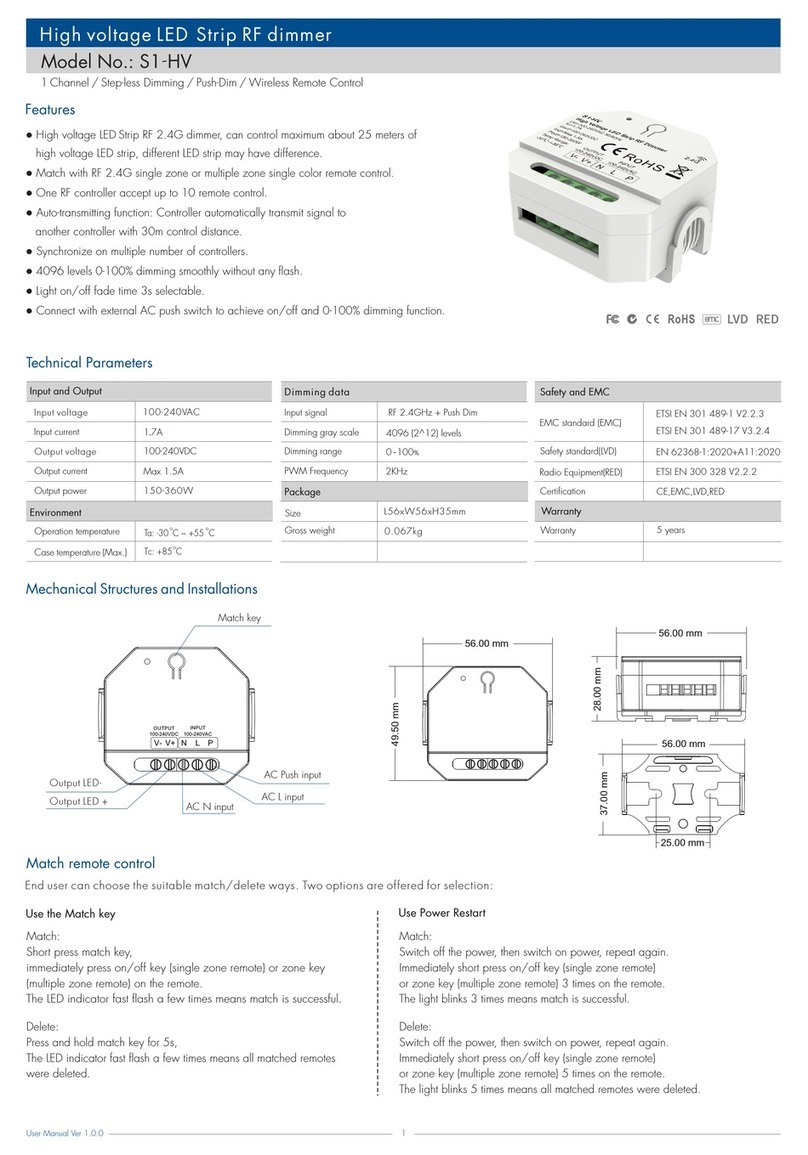 SKYDANCE S1-HV user manual
