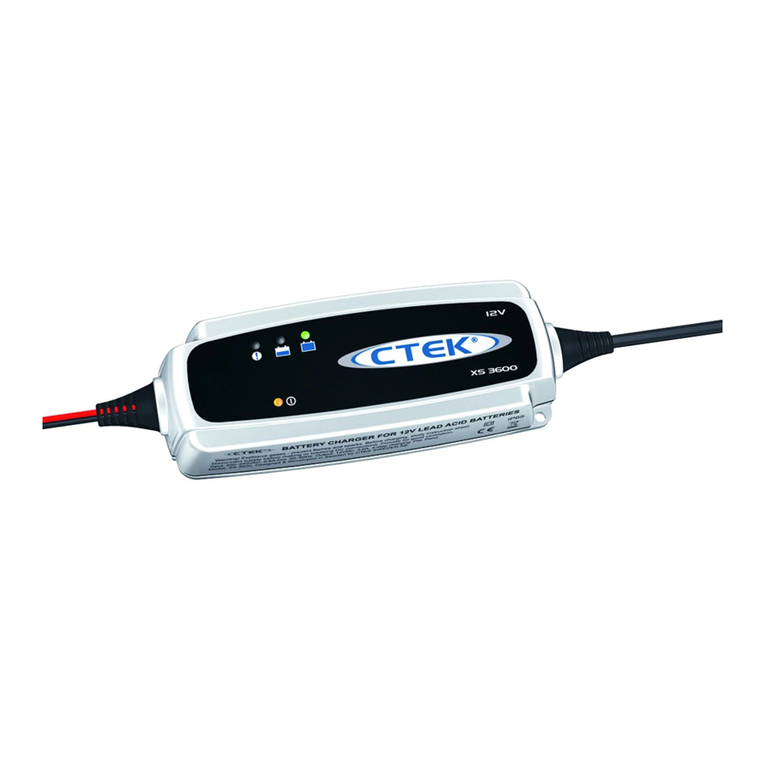 CTEK MULTI XS 3600 Assembly instructions
