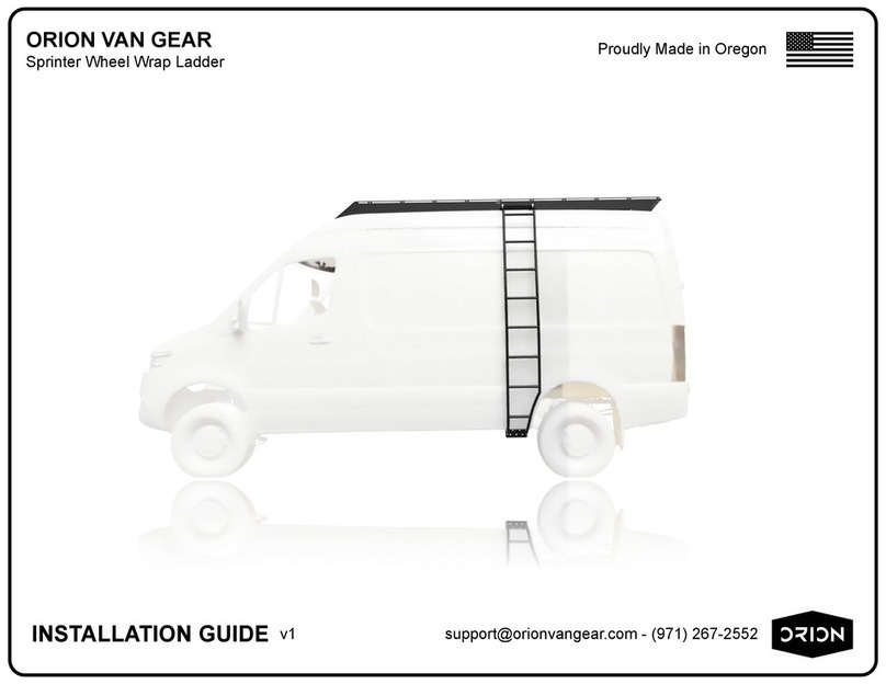Orion VAN GEAR installation guide