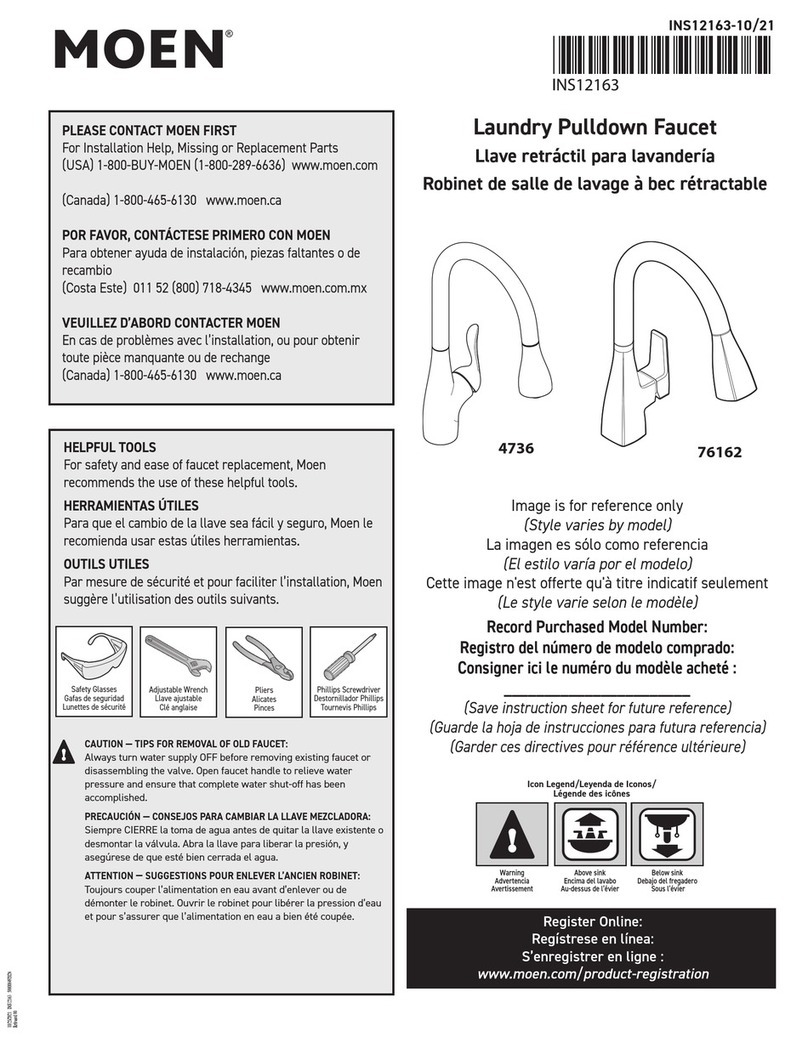 Moen 4736 User manual