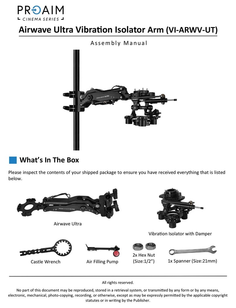 PROAIM Airwave Ultra User manual