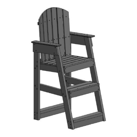 Spectrum Mendota 30 Portable Lifeguard Chair User manual Spectrum Mendota 30 Portable Lifeguard Chair User manual