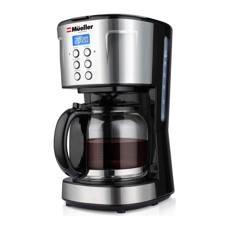 Mueller Ultra Brew DC 750 manual