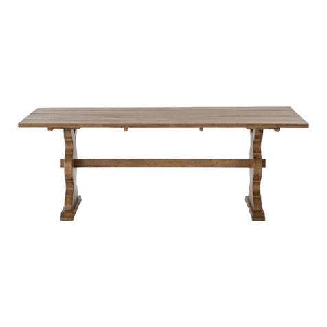 JOANNA GAINES MAGNOLIA HONE 7010140 Assembly instructions