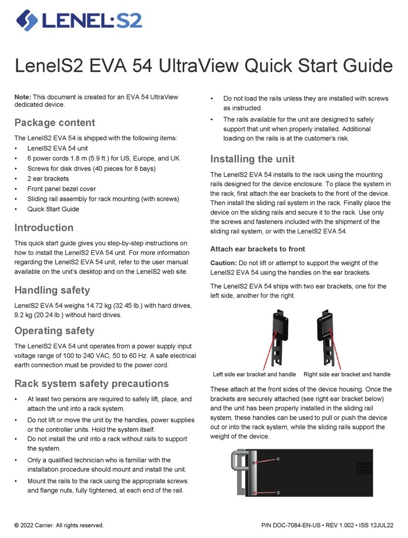 LenelS2 EVA 54 UltraView quick start guide