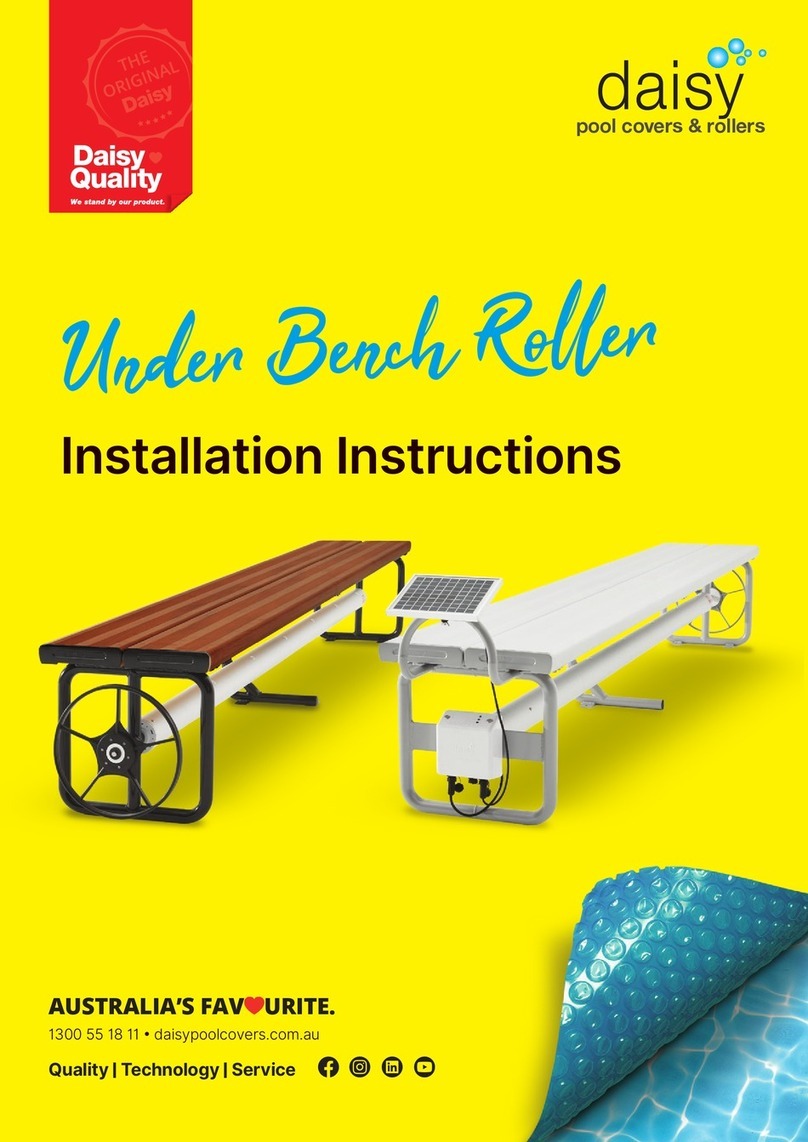 Daisy Under Bench Roller installation instructions Daisy Under Bench Roller installation instructions