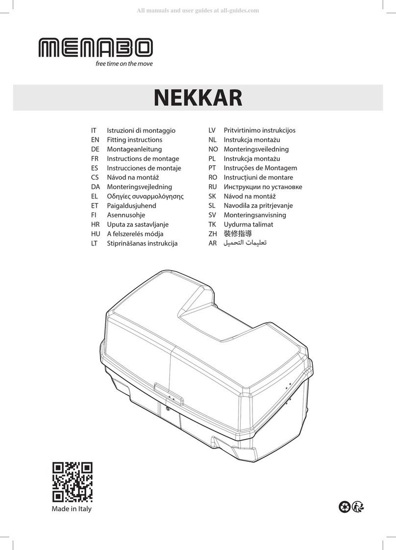 Menabo NEKKAR User manual Menabo NEKKAR User manual