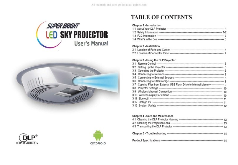 MEGAPOWER ML12 Sky User manual