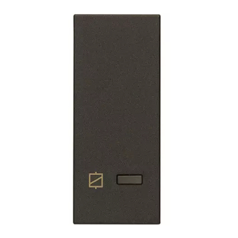 Vimar LINEA 30803 Series User manual