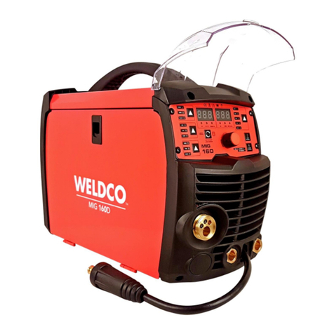 WELDCO MIG160D Operator's manual