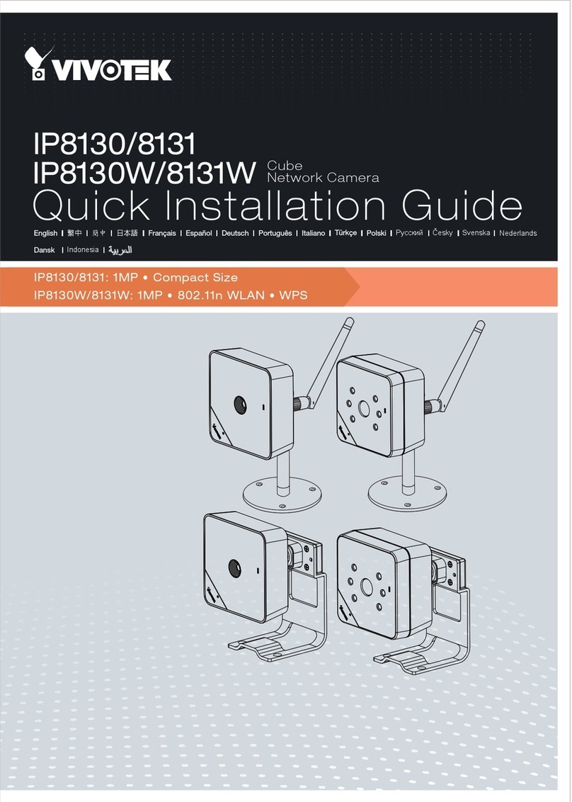 Vivotek IP8130 User manual Vivotek IP8130 User manual