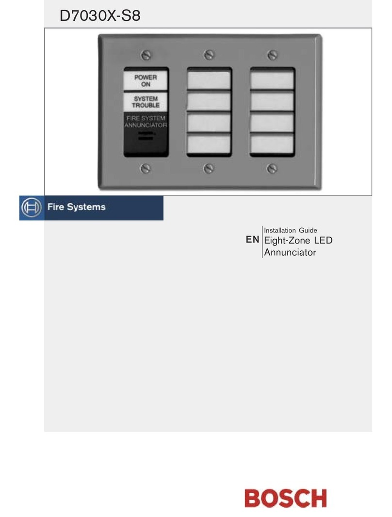 Bosch D7030X-S8 installation guide