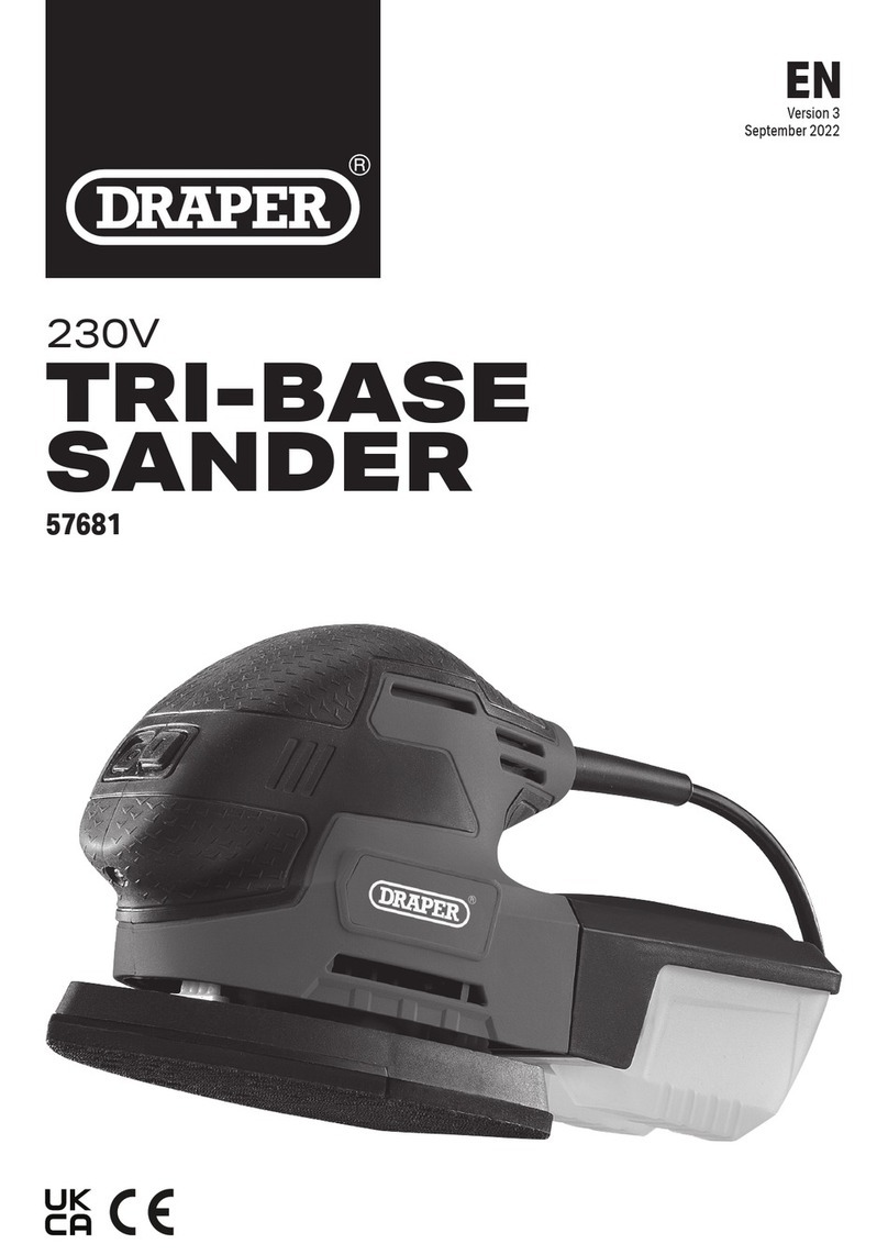 DRAPER TOOLS TPS220D manual
