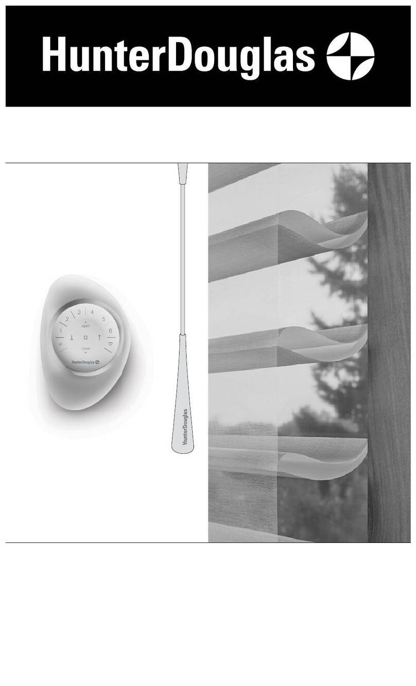 HunterDouglas Silhouette Halo Duolite Parts list manual HunterDouglas Silhouette Halo Duolite Parts list manual