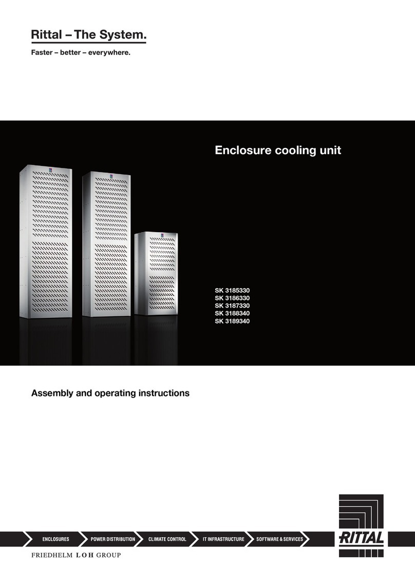 FRIEDHELM LOH Rittal SK 3185330 Assembly and operating instructions