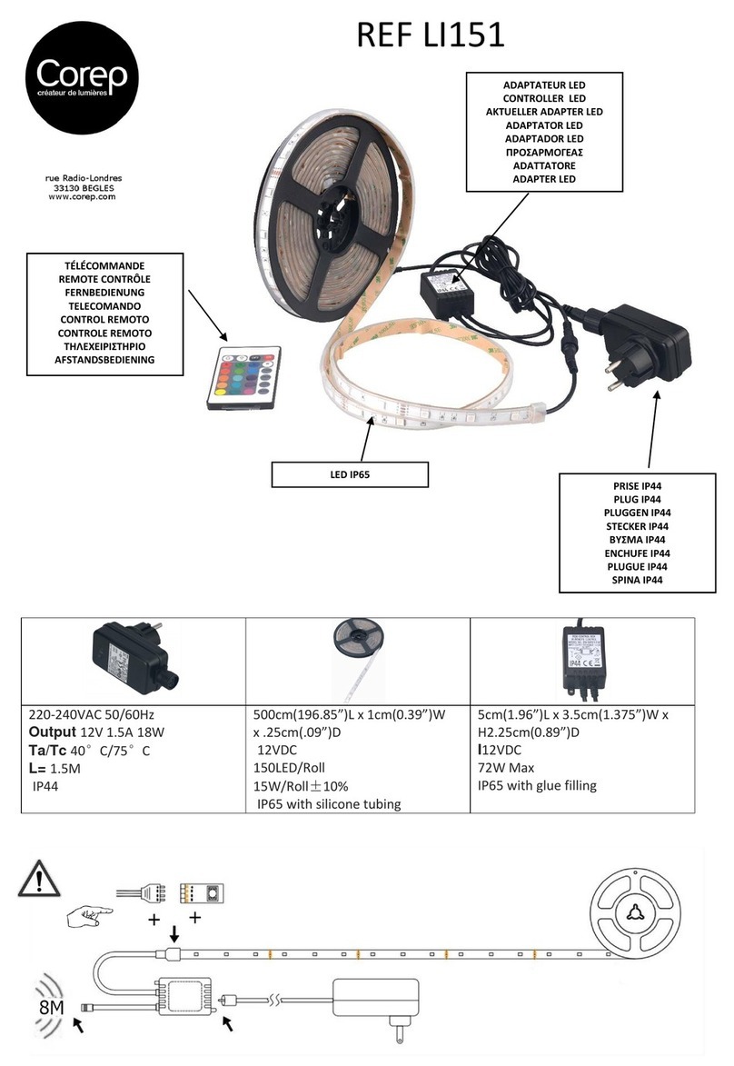 Corep LI151 manual