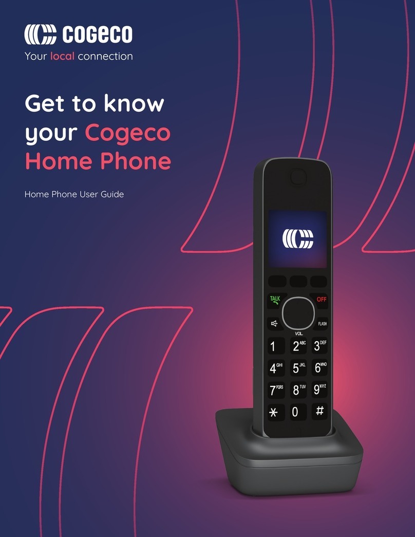 cogeco Home Phone user guide