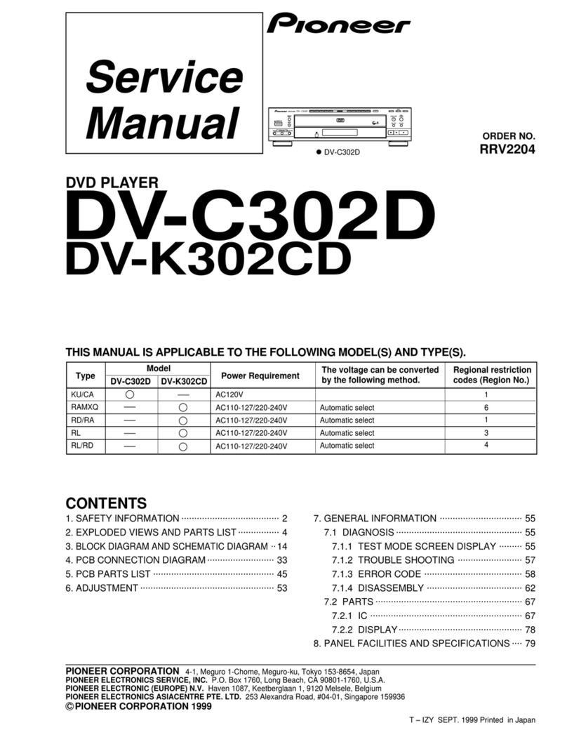 Pioneer DV-C302D User manual