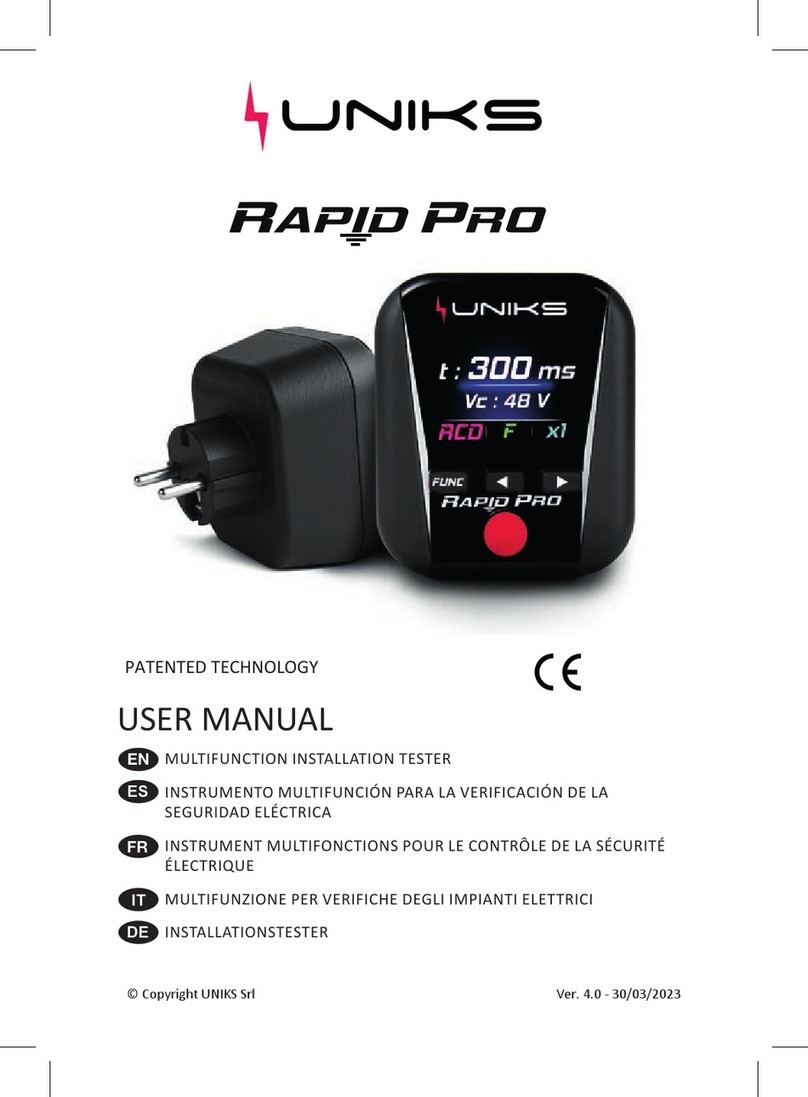 Uniks RAPID PRO user manual
