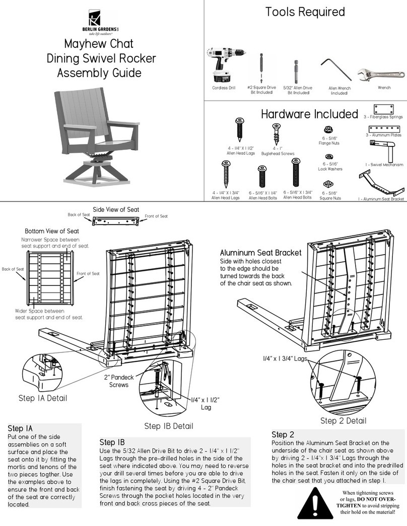 Berlin Gardens Mayhew Chat Assembly guide