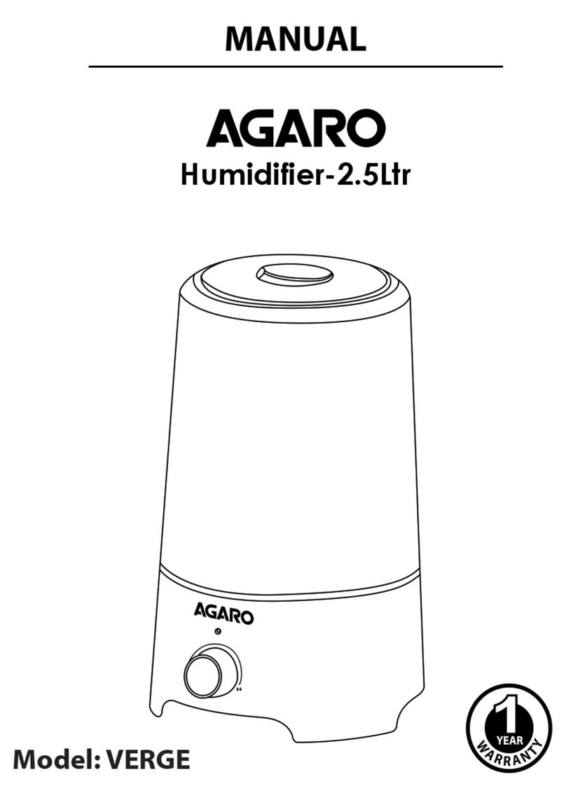 Agaro VERGE manual