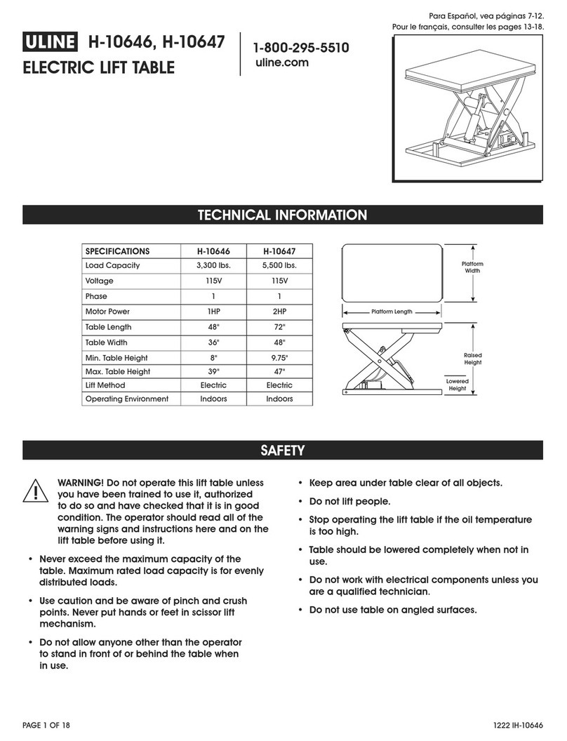 U-Line H-10646 manual