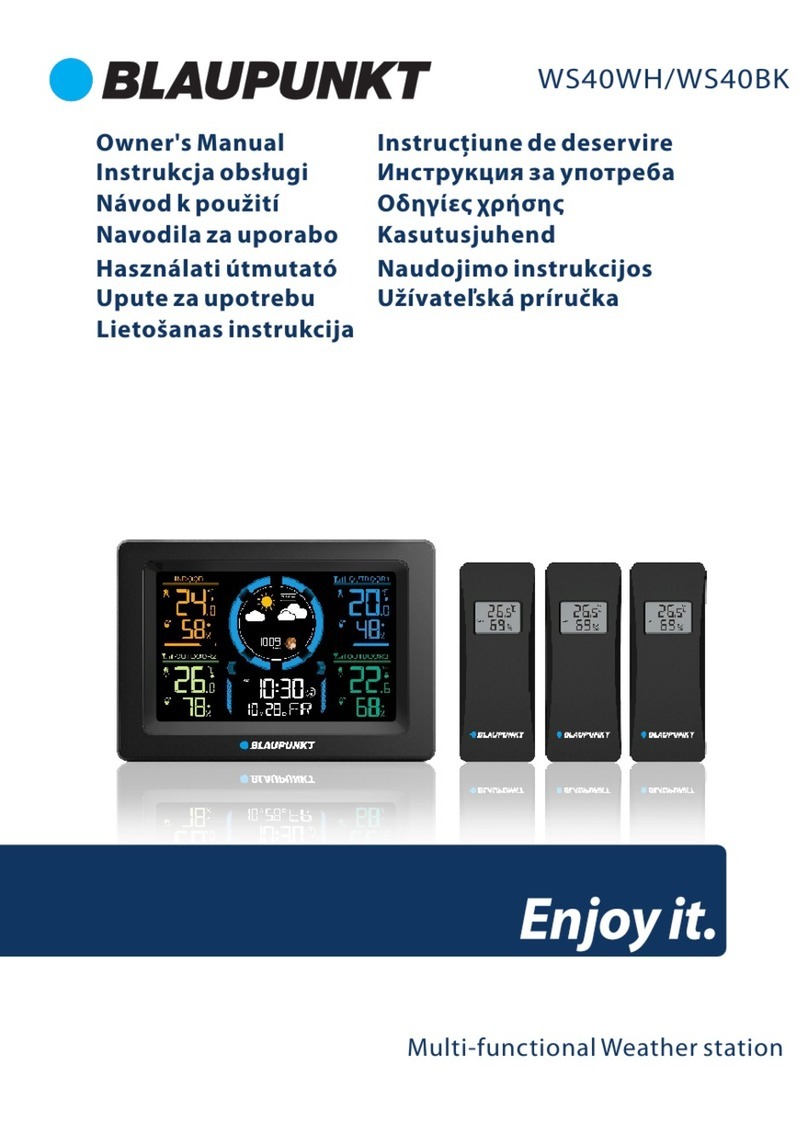 Blaupunkt WS40WH owner's manual