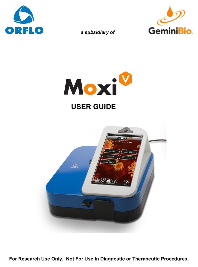 GeminiBio ORFLO Moxi V user guide