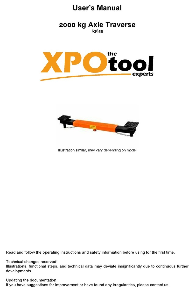 XPOtool 63855 User manual