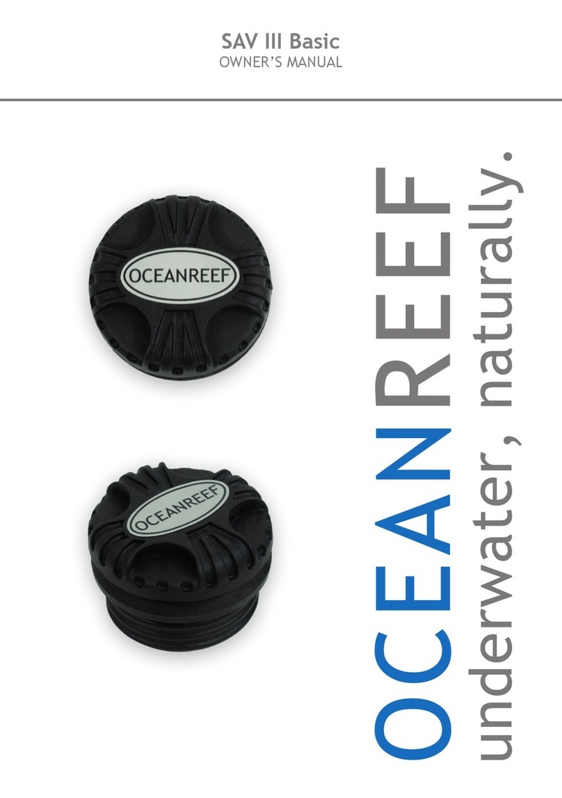 Ocean Reef SAV III Basic owner's manual