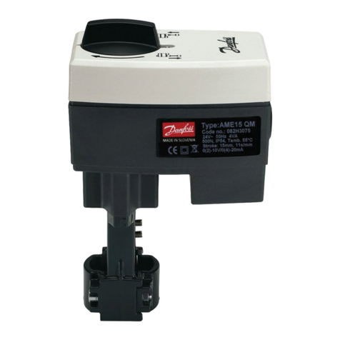 Danfoss AME 15 QM User manual Danfoss AME 15 QM User manual