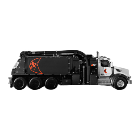 Ditch Witch W12 HYDROVAC Operator's manual